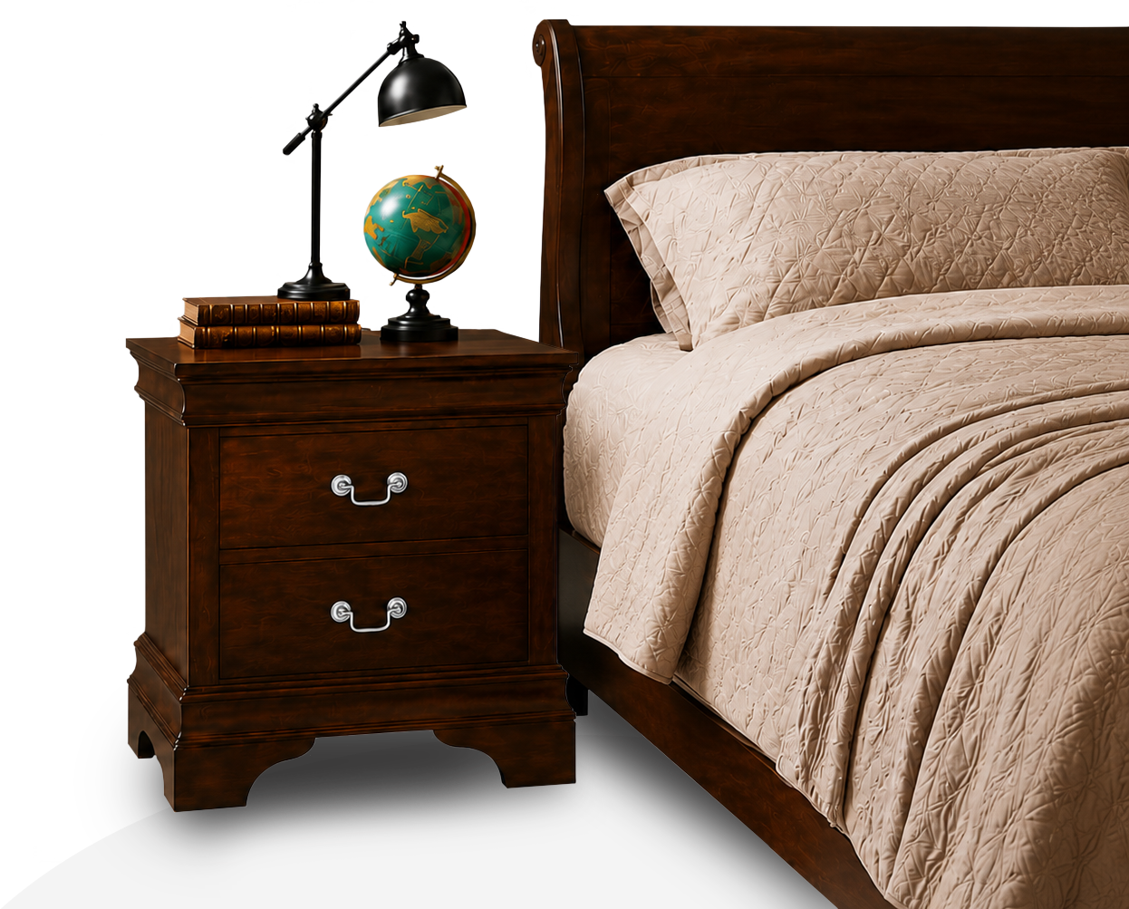 Bedroom furniture scene